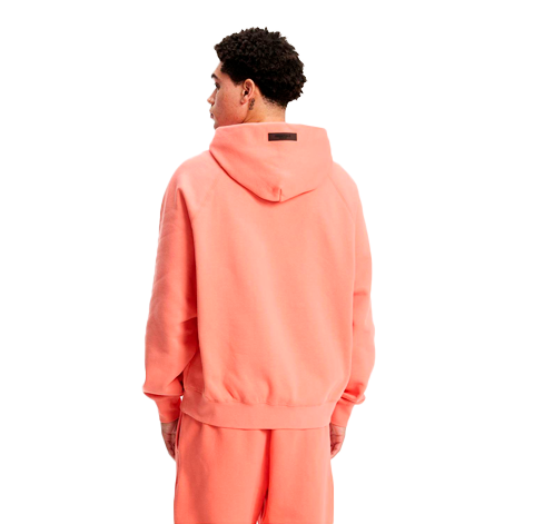 Fear of God Essentials Hoodie Coral