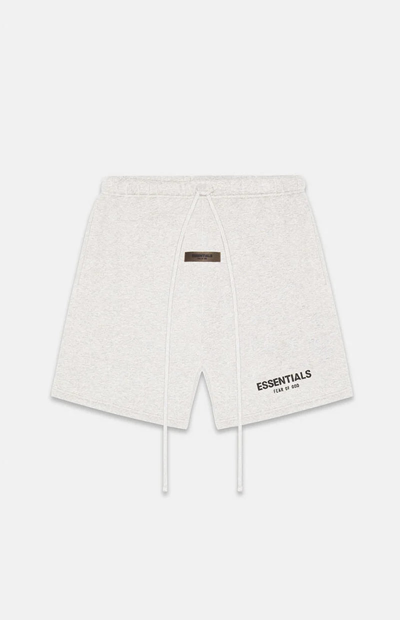 Fear of God Essentials Light Oatmeal Shorts