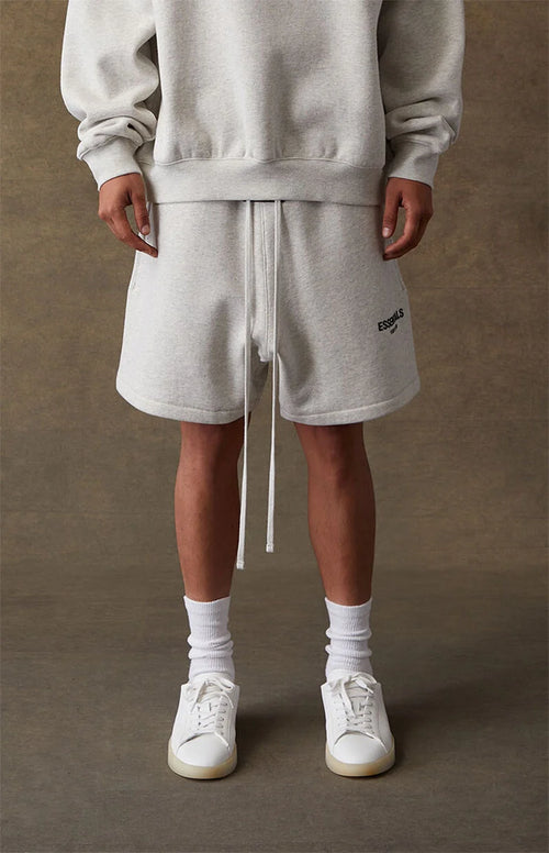 Fear of God Essentials Dark Oatmeal Shorts