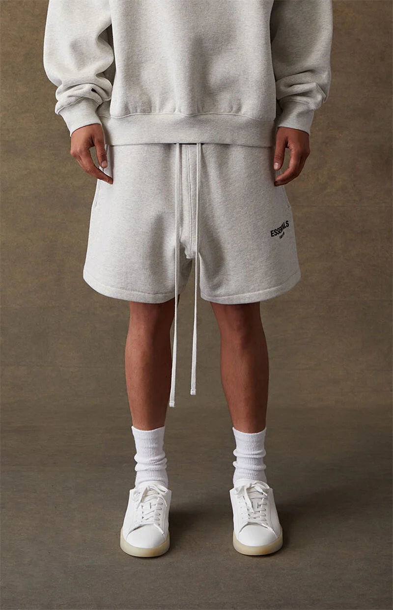 Fear of God Essentials Light Oatmeal Shorts