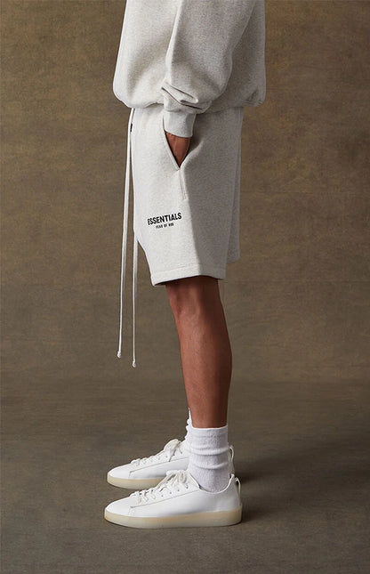 Fear of God Essentials Light Oatmeal Shorts