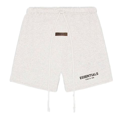 Fear of God Essentials Light Oatmeal Shorts