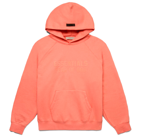 Fear of God Essentials Hoodie Coral